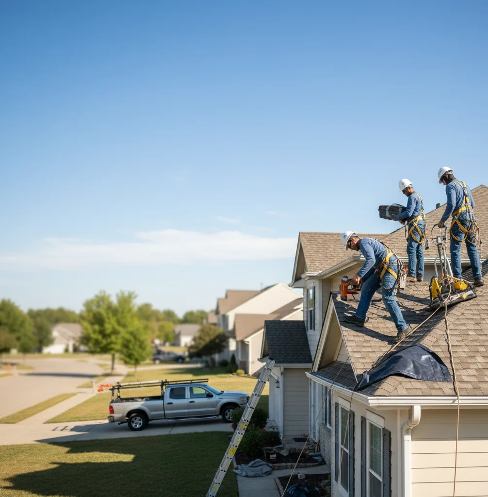 Roof Repair in Becker
